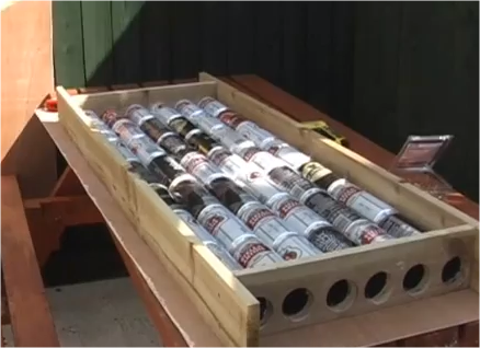diy solar food dehydrator from beer cans