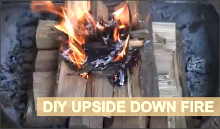 How To Make An Upside Down Fire