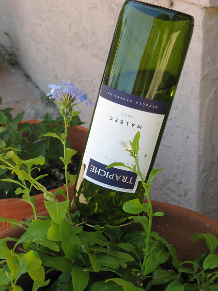 DIY Wine Bottle Waterer