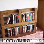 DIY Wood Pallet Bookshelf
