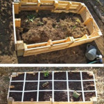 DIY Wood Pallet Raised Bed Garden