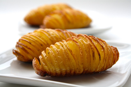 hasselback potatoes recipe