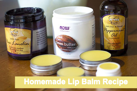 Homemade Lip Balm Recipe