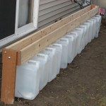 DIY Gutterless Rain Barrel System