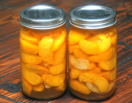 Honey Packed Peaches Recipe