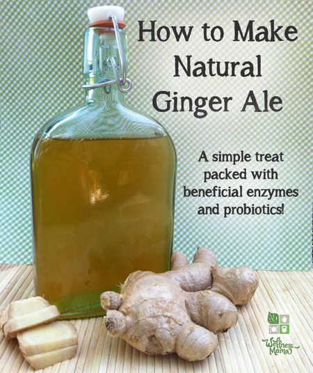 Homemade Natural Ginger Ale Recipe