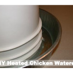DIY Homemade Heated Chicken Waterer