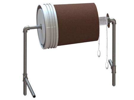 $4 Foot Powered Washing Machine
