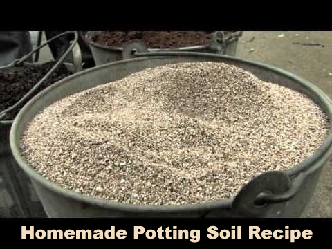 Homemade Potting Soil Recipe