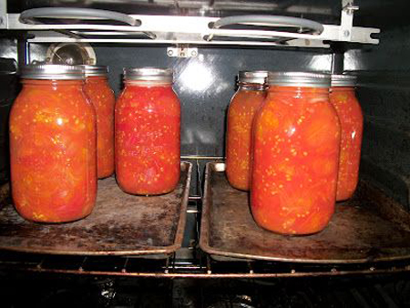 Oven Canning Tomatoes In The Oven