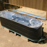 DIY Stock Tank Solar Hot Water Heater