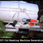 DIY Old Washing Machine Generator