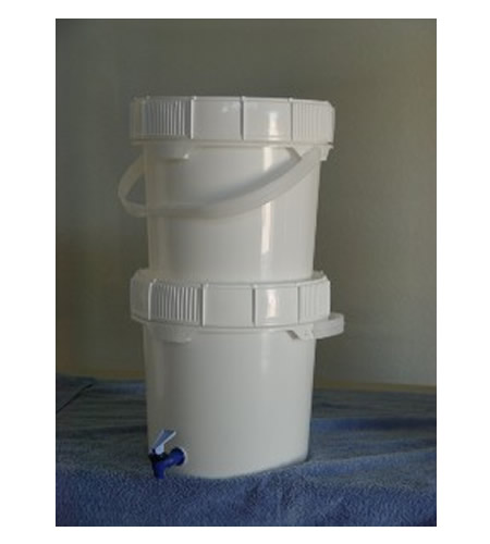 DIY Plastic Bucket Water Filter System