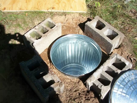 DIY Trash Can Root Cellar