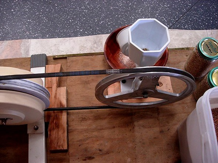DIY Pedal Powered Grain Mill