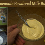 Homemade Powdered Milk Butter