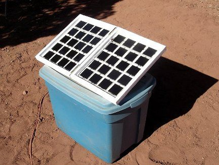 DIY 15W Folding Solar Panel