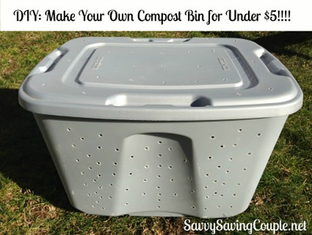 DIY $5 Compost Bin