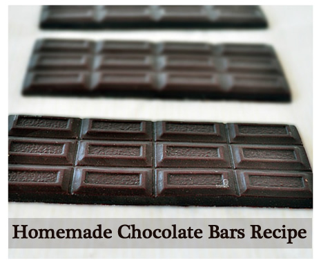 Homemade Chocolate Bars Recipe