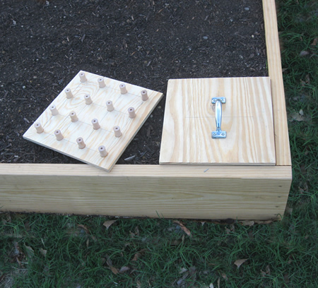 DIY Square Foot Garden Planting Template