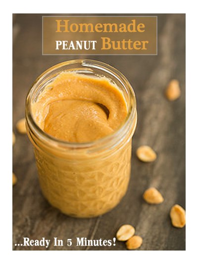 Homemade Peanut Butter