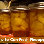 Canning Fresh Pineapple