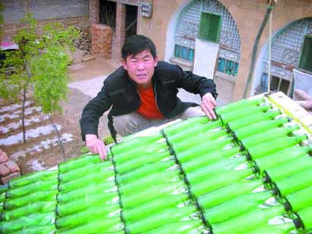 DIY Beer Bottle Solar Hot Water Heater