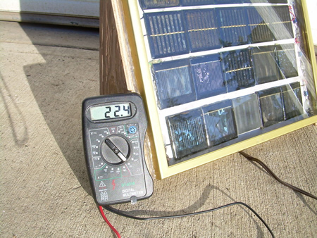 DIY Solar Panel From Picture Frame