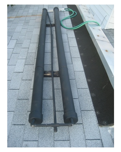 DIY PVC Pipe Solar Water Heater