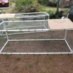 DIY PVC Rabbit Tractor