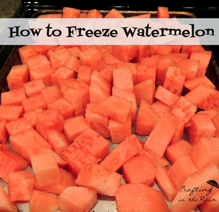 Freezing Watermelon