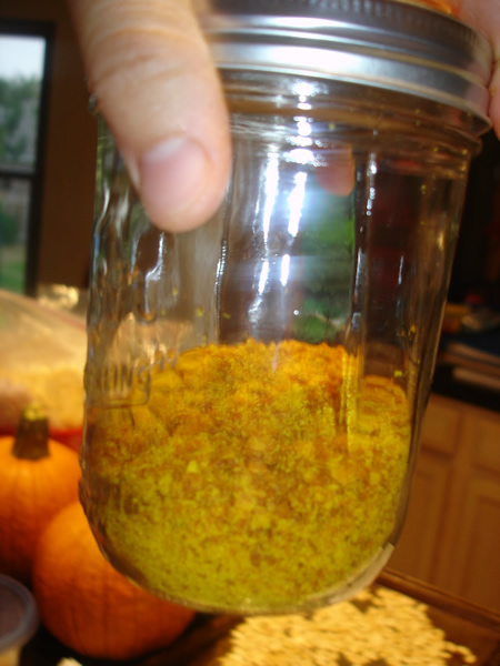 Dehydrating Pumpkin