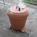 DIY Flower Pot Smoker