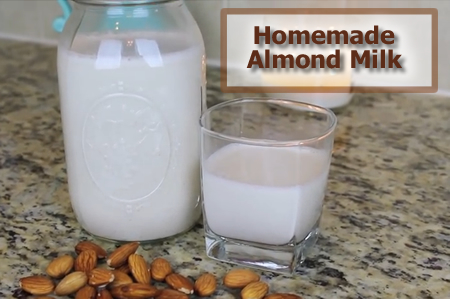 Homemade Almond Milk Recipe