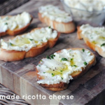 Homemade Ricotta Cheese Recipe