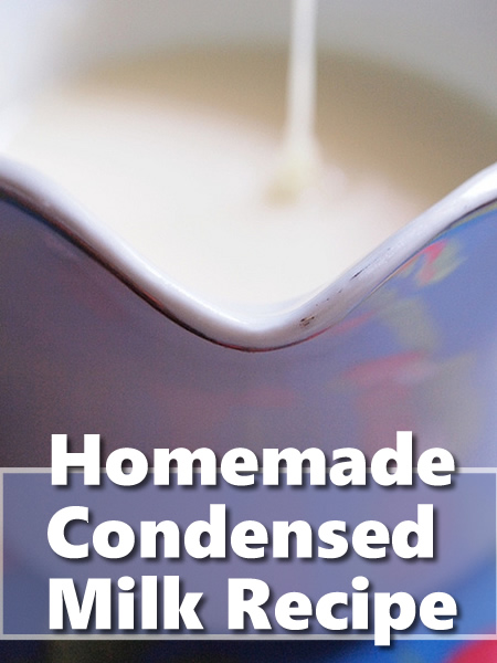 Homemade Sweetened Condensed Milk