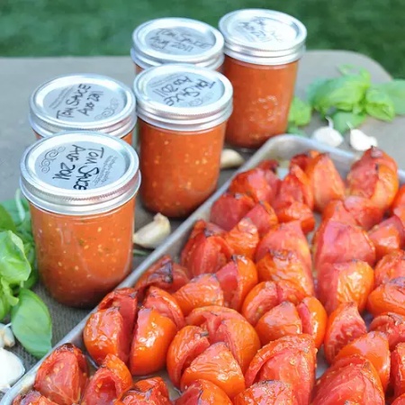 Roasted Romato Sauce For Freezer
