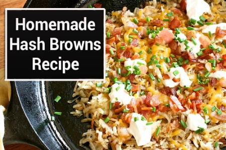 Homemade Hash Browns Recipe