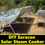 DIY Saracon Solar Steam Cooker
