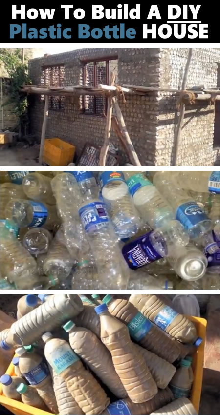 DIY 1L Plastic Bottle House Plans