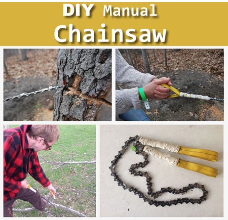 DIY Manual Chainsaw