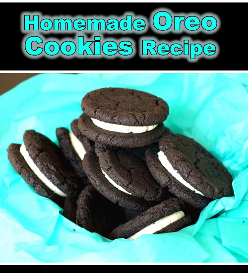Homemade Oreo Cookies Recipe
