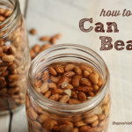 How To Can Dry Beans