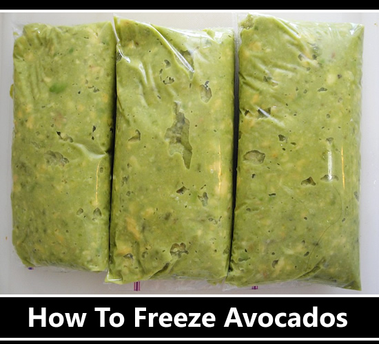 How To Freeze Avocados