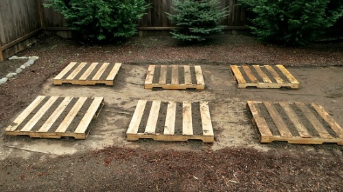 DIY Wood Pallet Garden