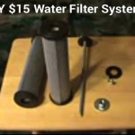 Homemade $15 Water Filter System