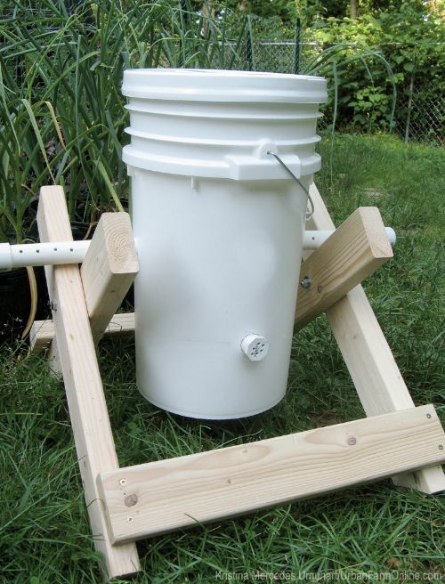 Homemade Compost Tumbler Plans