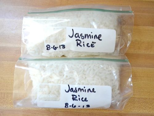 How To Freeze Rice