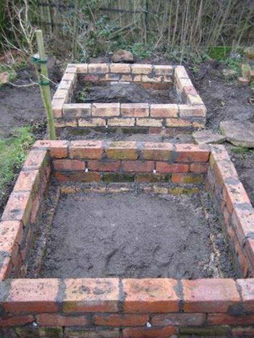 How To Build Brick Raised Garden Beds