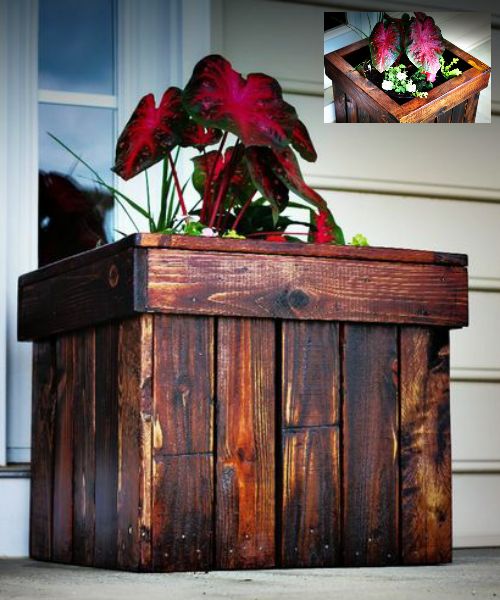 DIY Wood Pallet Planter Box Plans